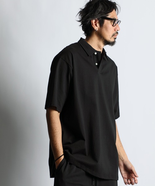 セール】8oz HEAVY WEIGHT OVER SIZE POLO：8オンス