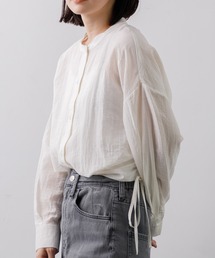 AMERICAN RAG CIE | 【ARC】麻調シアーサイドドロストシャツ(シャツ/ブラウス)