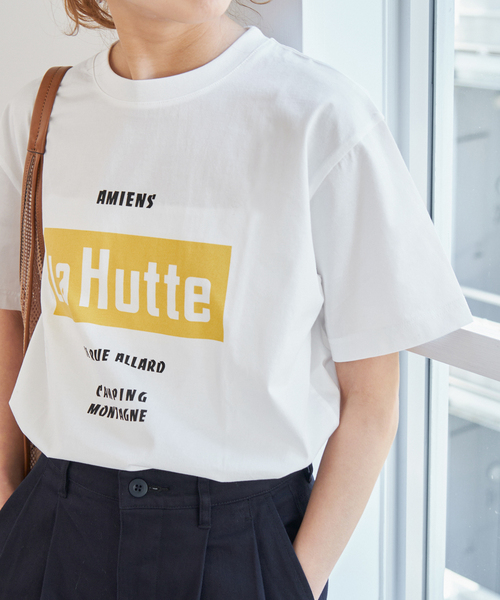 Spick & Span（スピックアンドスパン）の「《WEB限定追加》La Hutte / ラ ユット 60/2シルケット天竺Tee（Tシャツ/カットソー・レディース・ホワイト/ホワイト系その他・FREE）」の14枚目の写真