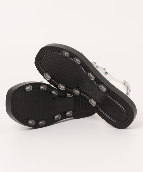 TEMPERATE（テンパレイト）の「TEMPERATE / テンパレイト EMELDA（サンダル・レディース・Black/アッシュ/クリア・36/38/40）」の16枚目の写真