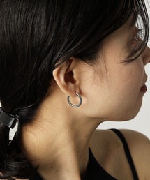 【ORLEAN】 シンプルフープピアス 太さ2.5mm