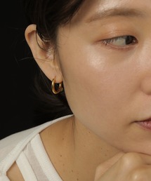【ORLEAN】 シンプルフープピアス 太さ2.5mm