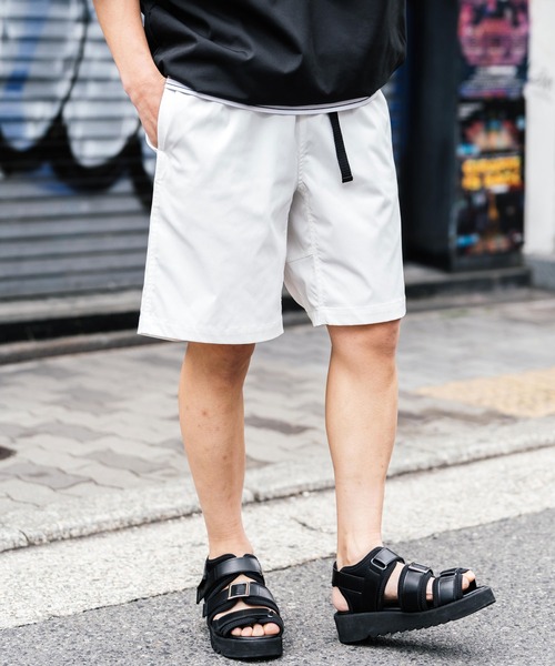Rocky Monroe(ロッキーモンロー)の「ナチュラルストレッチツイルクライミングショートパンツ(その他パンツ・メンズ・ブラウン/グリーン/レッド/ベージュ/ネイビー/ブルー/グレー/オフホワイト/ブルーグレー/ブラック/カーキ・M/L/XL)」の2枚目の写真