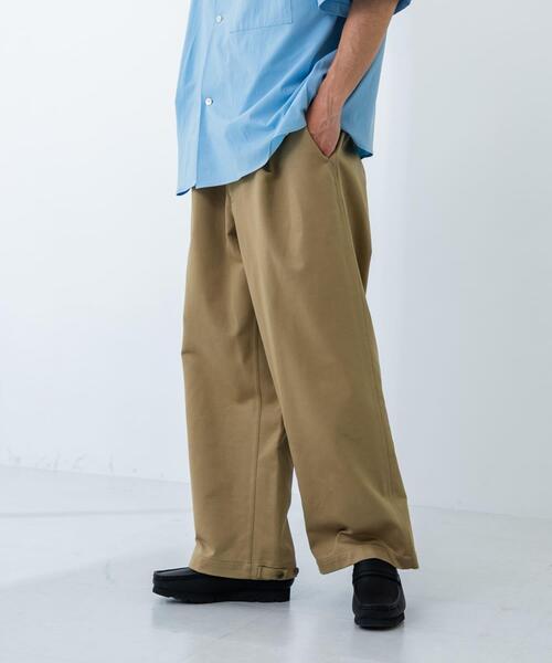 URBAN RESEARCH（アーバンリサーチ）の「GGG　Millitary Wide  Pants（その他パンツ・メンズ・ベージュ・MEDIUM/LARGE）」の22枚目の写真