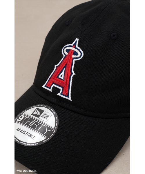 AZUL by moussy（アズールバイマウジー）の「NEWERA×MLB×SBC エンゼルスキャップ（キャップ・メンズ・ブラック・FREE）」の10枚目の写真