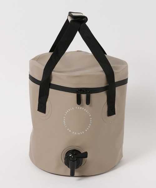 LAKOLE(ラコレ)の「ターポリンウォータージャグ / 327864(アウトドアグッズ・レディース・ベージュ/ネイビー/ブラック・FREE)」の11枚目の写真