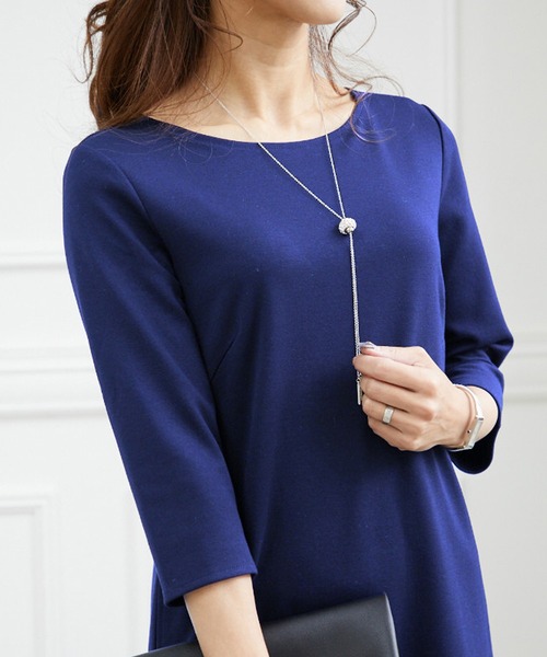 セール】七分袖ワンピース【低身長・小柄女性向け】（ワンピース）｜ST