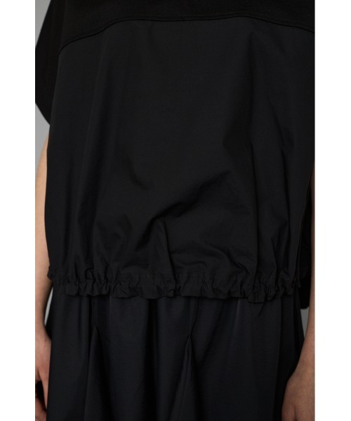 HeRIN.CYE(ヘリンドットサイ)の「Docking big tops ドッキングビッグトップス(Tシャツ/カットソー・レディース・ホワイト/ブラック/グレー・FREE)」の20枚目の写真