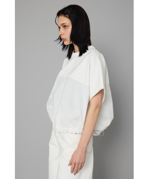HeRIN.CYE(ヘリンドットサイ)の「Docking big tops ドッキングビッグトップス(Tシャツ/カットソー・レディース・ホワイト/ブラック/グレー・FREE)」の22枚目の写真