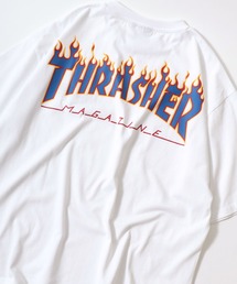 THRASHER(スラッシャー)ブランドロゴバックプリントTシャツ メンズ レディース ユニセックス