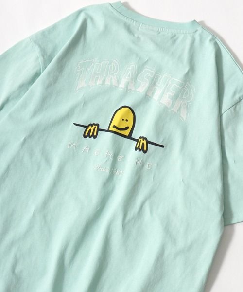 THRASHER(スラッシャー)の「THRASHER(スラッシャー)ブランドロゴバックプリントTシャツ メンズ レディース ユニセックス(Tシャツ/カットソー・メンズ・ホワイト/ホワイト系その他/ブラック/ブラック系その他2/アッシュグレー/ブラック系その他/ホワイト系その他2/ブラック系その他3/グリーン系その他/ブルー系その他/ブラック系その他4/ホワイト系その他3/グリーン/グリーン系その他2/ブルー系その他2/ブラック系その他5/ホワイト系その他4/ブルー・M/L)」の14枚目の写真