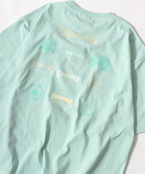 THRASHER(スラッシャー)の「THRASHER(スラッシャー)ブランドロゴバックプリントTシャツ メンズ レディース ユニセックス(Tシャツ/カットソー・メンズ・ホワイト/ホワイト系その他/ブラック/ブラック系その他2/アッシュグレー/ブラック系その他/ホワイト系その他2/ブラック系その他3/グリーン系その他/ブルー系その他/ブラック系その他4/ホワイト系その他3/グリーン/グリーン系その他2/ブルー系その他2/ブラック系その他5/ホワイト系その他4/ブルー・M/L)」の13枚目の写真