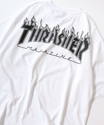 THRASHER(スラッシャー)ブランドロゴバックプリントTシャツ メンズ レディース ユニセックス