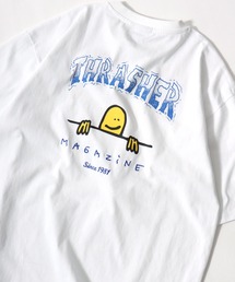 THRASHER(スラッシャー)ブランドロゴバックプリントTシャツ メンズ レディース ユニセックス