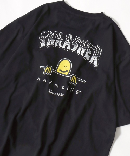 THRASHER(スラッシャー)の「THRASHER(スラッシャー)ブランドロゴバックプリントTシャツ メンズ レディース ユニセックス(Tシャツ/カットソー・メンズ・ホワイト/ホワイト系その他/ブラック/ブラック系その他2/アッシュグレー/ブラック系その他/ホワイト系その他2/ブラック系その他3/グリーン系その他/ブルー系その他/ブラック系その他4/ホワイト系その他3/グリーン/グリーン系その他2/ブルー系その他2/ブラック系その他5/ホワイト系その他4/ブルー・M/L)」の10枚目の写真