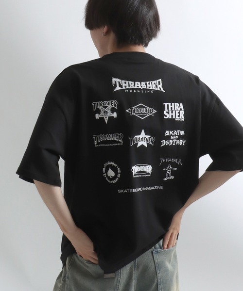 【Paragraph】★送料・関税込★スクイーズロゴTシャツ★男女兼用 24 Not Swoosh logo Printed Design Tee T shirt ユニセックス