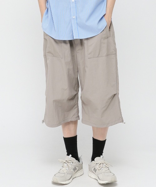 LAND MUSEUM(ランドミュージアム)の「LAND MUSEUM/ナイロンバミューダショートパンツ(その他パンツ・メンズ・ブラック/グレー・FREE)」の1枚目の写真