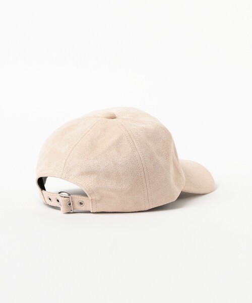 Ray BEAMS（レイビームス）の「スエード調 キャップ（キャップ・レディース・サックスブルー/ベージュ/ダークブラウン・ONE SIZE）」の5枚目の写真