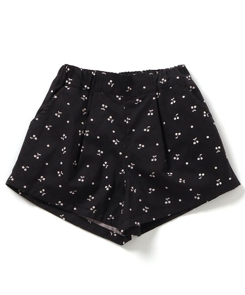 apres les cours（アプレレクール）の「【WEB限定/ジュニア対応】デイリーショートパンツ（その他パンツ・キッズ・ベージュ/チャコール/チェック/ラベンダー/ミント・100/120/90/80/110/130/140）」の18枚目の写真