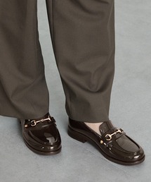 ORiental TRaffic（オリエンタルトラフィック）の「ビットモチーフPVC レイン ローファー  /R-1021 レインシューズ 雨の日 ローファー（レインシューズ）」