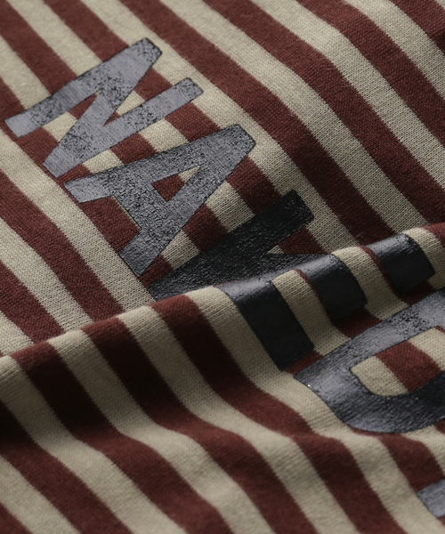PULP/417EDIFICE(パルプフォーワンセブンエディフィス)の「【Geek Office / ギークオフィス】Just / ジャスト HENLEY NECK TEE(Tシャツ/カットソー・レディース・ブラウン・FREE)」の6枚目の写真