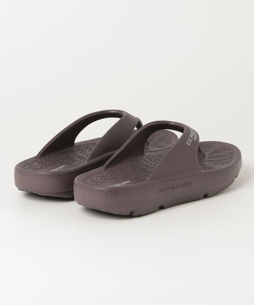 U.S. POLO ASSN.(ユーエスポロアッスン)の「【U.S. POLO ASSN./ユーエスポロアッスン】リカバリー EVAトングサンダル(サンダル・メンズ・ダークブラウン/ブラック/アイボリー・M/L/LL)」の4枚目の写真