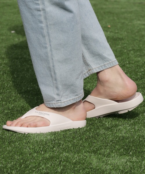 U.S. POLO ASSN.(ユーエスポロアッスン)の「【U.S. POLO ASSN./ユーエスポロアッスン】リカバリー EVAトングサンダル(サンダル・メンズ・ダークブラウン/ブラック/アイボリー・M/L/LL)」の7枚目の写真