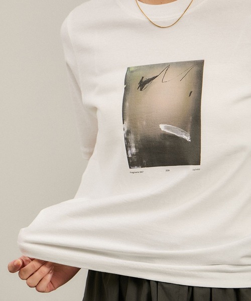 tシャツ Yasuko Hirano / 平野泰子 ARTプリントコンパクトT レディース Yasuko Hirano / 平野泰子 ARTプリントコンパクトT（Tシャツ