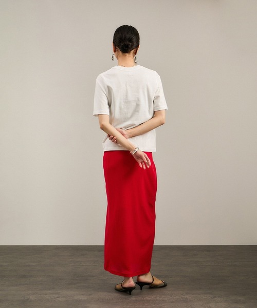 SALON adam et rope'(サロン アダム エ ロペ)の「Yasuko Hirano / 平野泰子 ARTプリントコンパクトT(Tシャツ/カットソー・レディース・ホワイト系その他2/ホワイト系その他4/ホワイト・FREE)」の18枚目の写真