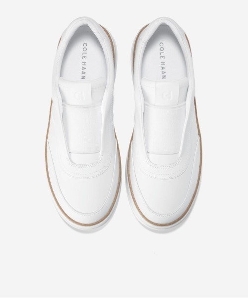 COLE HAAN（コールハーン）の「グランドプロ マックスフィールド スリッポン スニーカー womens（スニーカー・レディース・ホワイト・6/6.5/7/7.5/8/5.5/5/8.5/9）」の6枚目の写真