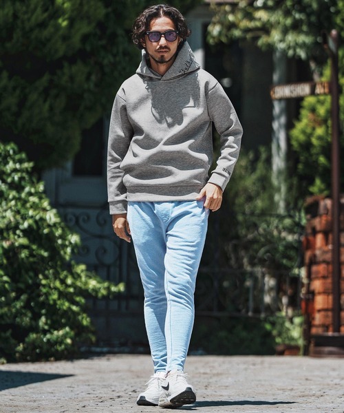felkod(フィルコッド)の「mpa3837- Print Cardboard Knit Parka パーカー(パーカー・メンズ・ブラック/トップグレー/ネイビー・S/M/L/XL)」の8枚目の写真