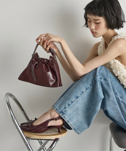 ハンドバッグ BON BON LEATHER HANDBAG Amazon | [MGsable] オーストリッチ バッグ レディース 本革