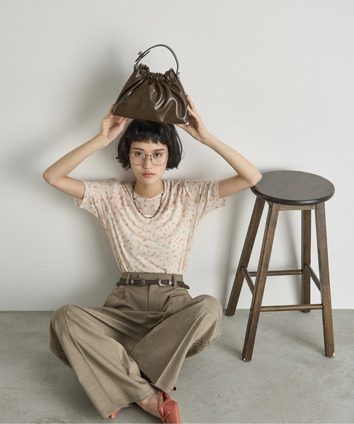 さくらページ　ワンピース+ハンドバッグ STYLING｜Nakaya｜Bshop本社