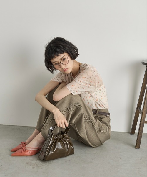 【新品未使用】as on レザーハンドバッグ 韓国　ブラウン Woman ブラウン トッズ ダルセナ レザー バッグ ミディアム