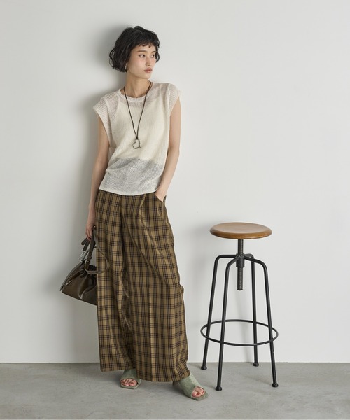 THE YOn（ザヨン）の「合皮ワンハンドルギャザーバッグ（ハンドバッグ・レディース・カーキブラウン/ワインレッド/ブラック・FREE）」の22枚目の写真