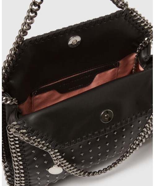 美品 ステラマッカートニー 3way ファラベラ ミニ トート スタースタッズ Women BLACK ファラベラ ミニ トートバッグ | Stella McCartney JP