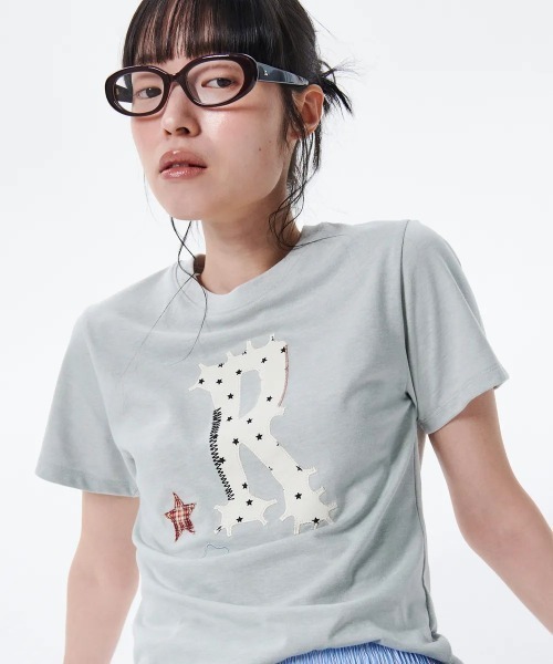 A'GEM/9 × .kom 『runningHIGH/ランニングハイ』APPLIQUE LOGO H