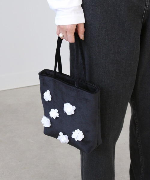 フラワーミニトート（トートバッグ）｜COUDRE（クードル）の