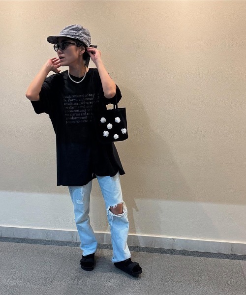 COUDRE（クードル）の「フラワーミニトート（トートバッグ）」 - WEAR