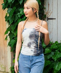 anap mimpi | カップ付き タイダイ柄 キャミソール(キャミソール)