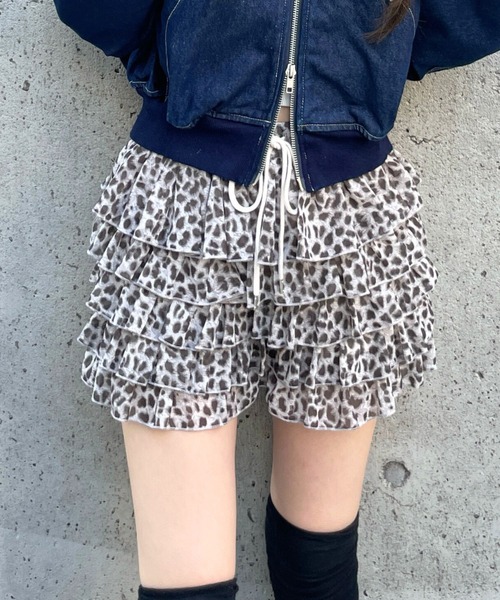 3.3 Field Trip （3.3フィールドトリップ）の「3.3 Field Trip／フリルレースショートパンツ(インパン付)（その他パンツ・レディース・その他1/その他2/ホワイト/ブラック/その他4/その他3/ブラウン/その他5・FREE）」の4枚目の写真