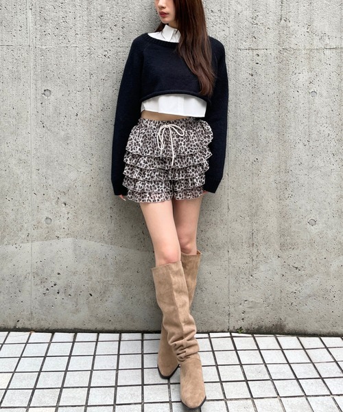 3.3 Field Trip （3.3フィールドトリップ）の「3.3 Field Trip／フリルレースショートパンツ(インパン付)（その他パンツ・レディース・その他1/その他2/ホワイト/ブラック/その他4/その他3/ブラウン/その他5・FREE）」の18枚目の写真