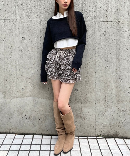 3.3 Field Trip （3.3フィールドトリップ）の「3.3 Field Trip／フリルレースショートパンツ(インパン付)（その他パンツ・レディース・その他1/その他2/ホワイト/ブラック/その他4/その他3/ブラウン/その他5・FREE）」の19枚目の写真