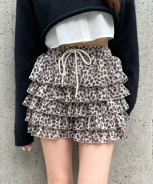 3.3 Field Trip （3.3フィールドトリップ）の「3.3 Field Trip／フリルレースショートパンツ(インパン付)（その他パンツ・レディース・その他1/その他2/ホワイト/ブラック/その他4/その他3/ブラウン/その他5・FREE）」の21枚目の写真