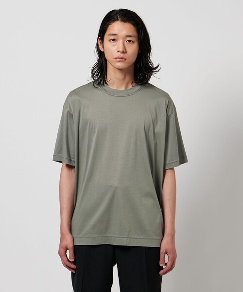 美品　ユナイテッドアローズ シアー Tシャツ　クルーネック　 ラベンダーピンク MARW UNITED ARROWS tシャツ 「MARW ARROWS」シアー クルー
