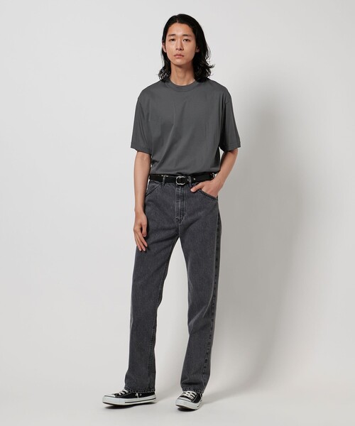 UNITED ARROWS（ユナイテッドアローズ）の「サマーシルケットスムース クルーネック T（Tシャツ/カットソー・メンズ・オリーブ/ダークグレー/ホワイト/ライラック・S/M/L/XL）」の14枚目の写真