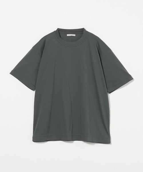 UNITED ARROWS（ユナイテッドアローズ）の「サマーシルケットスムース クルーネック T（Tシャツ/カットソー・メンズ・オリーブ/ダークグレー/ホワイト/ライラック・S/M/L/XL）」の15枚目の写真