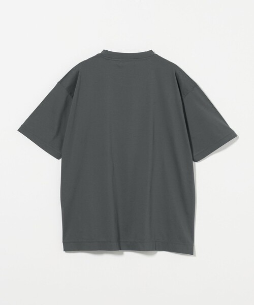 UNITED ARROWS（ユナイテッドアローズ）の「サマーシルケットスムース クルーネック T（Tシャツ/カットソー・メンズ・オリーブ/ダークグレー/ホワイト/ライラック・S/M/L/XL）」の16枚目の写真