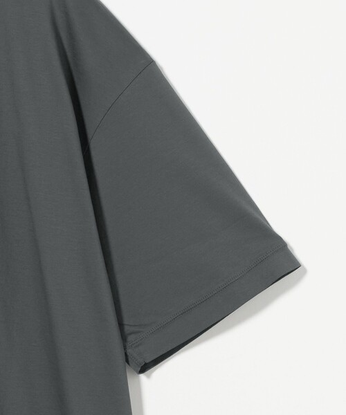 UNITED ARROWS（ユナイテッドアローズ）の「サマーシルケットスムース クルーネック T（Tシャツ/カットソー・メンズ・オリーブ/ダークグレー/ホワイト/ライラック・S/M/L/XL）」の18枚目の写真