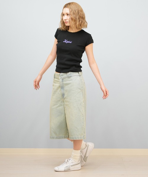 まとめ売り120㎝〜130㎝　20点エックスガール等 X-GIRL/エックスガール ショート丈Tシャツ 105242011041（T